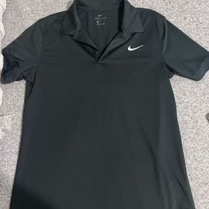 Black Nike polo